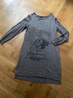 Winterkleid* Kleid Langarm* Gr.44/46* braun mit Glitzeraufschrift Leipzig - Leipzig, Zentrum Vorschau