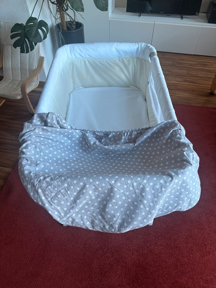 Hauck - Face to Me 2 - Beistellbett- Babybett-Reisebett in Dresden