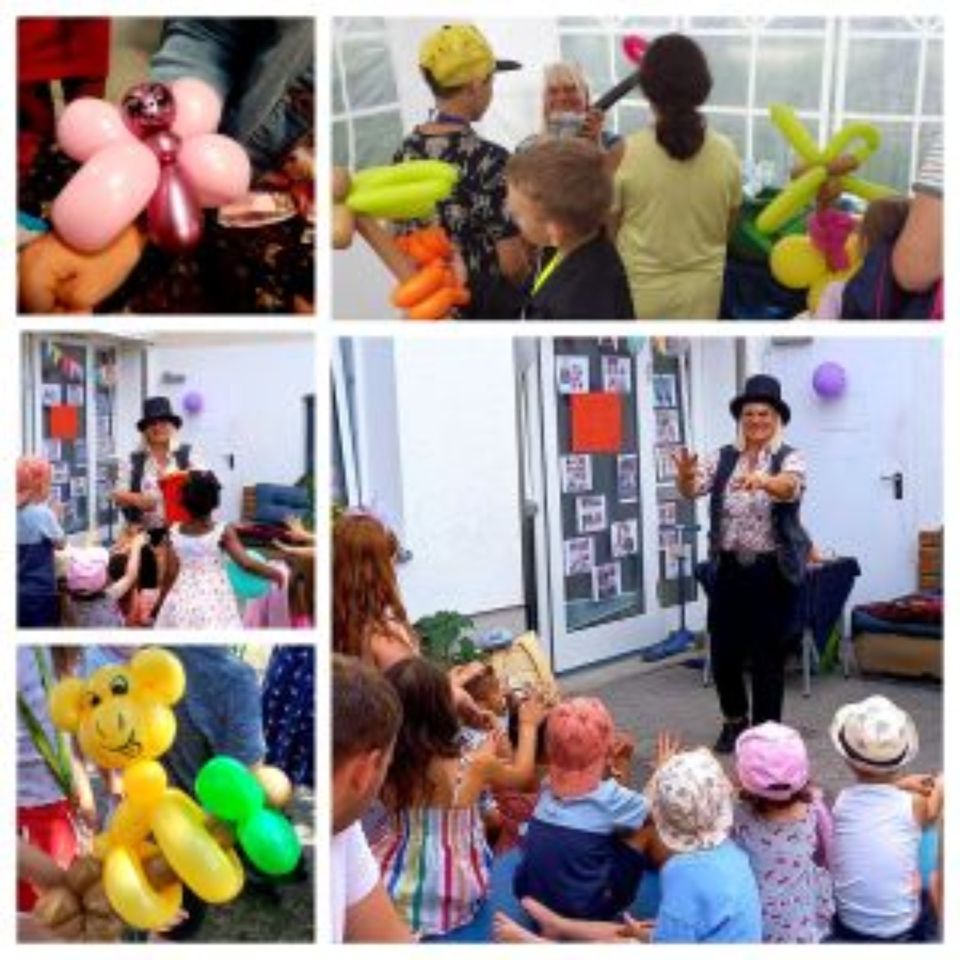 Zaubershow Zauberer Ballons Animation Kita Kindergeburtstag Even in Berlin