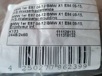 Wasserkastenleiste BMW 1er 2448ASMHB E87 04-12 & X1 E84 09-15 NEU Schleswig-Holstein - Süderau Vorschau