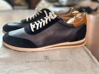Brunello Cucinelli Sneaker blau 43 NP 850€ München - Moosach Vorschau