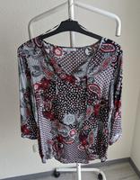 comma Bluse/Tunika/Top Gr. 40 schwarz/weiß/rot Muster Viskose NEU Bayern - Würzburg Vorschau
