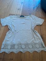 ‼️T-Shirt hallhuber neu Basic beige spitze S 36 Schleswig-Holstein - Reinbek Vorschau