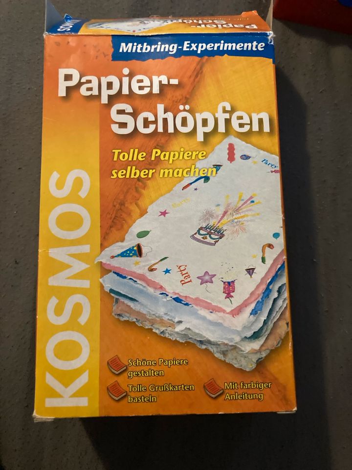 Papier schöpfen Set in Steinwiesen