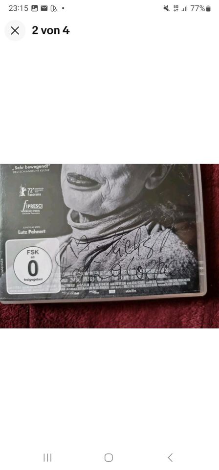 Bettina, DVD, Bettina Wegner, Liedermacherin, handsigniert von Be in Berlin