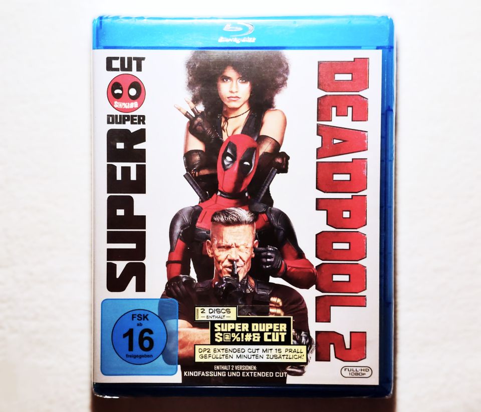 Blu-ray Deadpool 2 - Super Duper Cut - ungeöffnete OVP NEU in Berlin