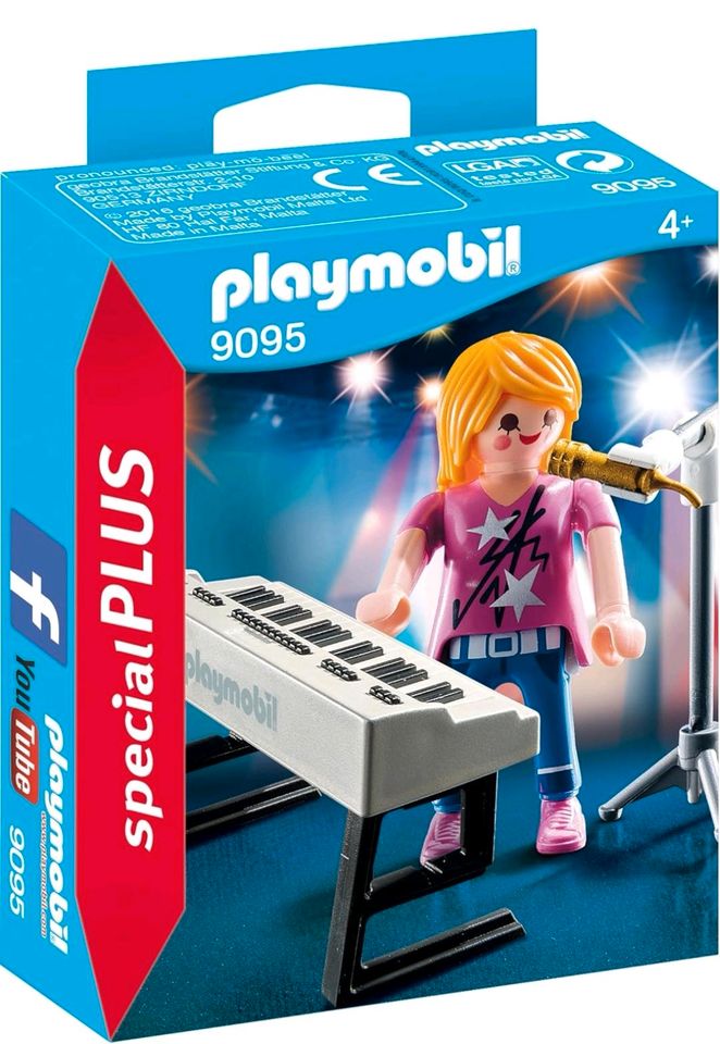 Playmobil Sängerin in Walow