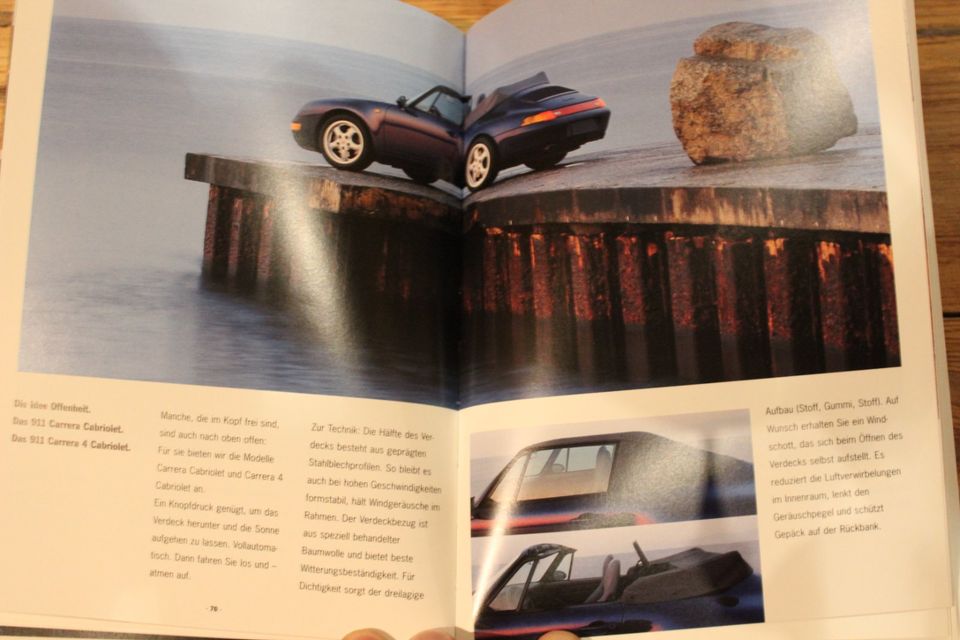 Die Idee 911  Porsche Prospekt / Buch 1996 in Issum