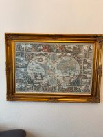 Schöner Bilderrahmen mit alter Weltkarte Brandenburg - Potsdam Vorschau