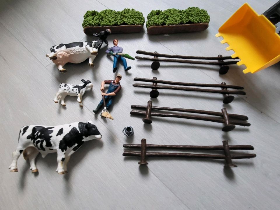 Schleich Farm Life Traktor Kuhweide in Eppelsheim