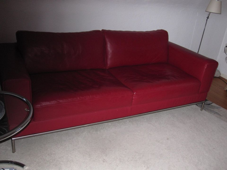 IKEA ARILD  Sofa rot  zu verkaufen in Wolbeck