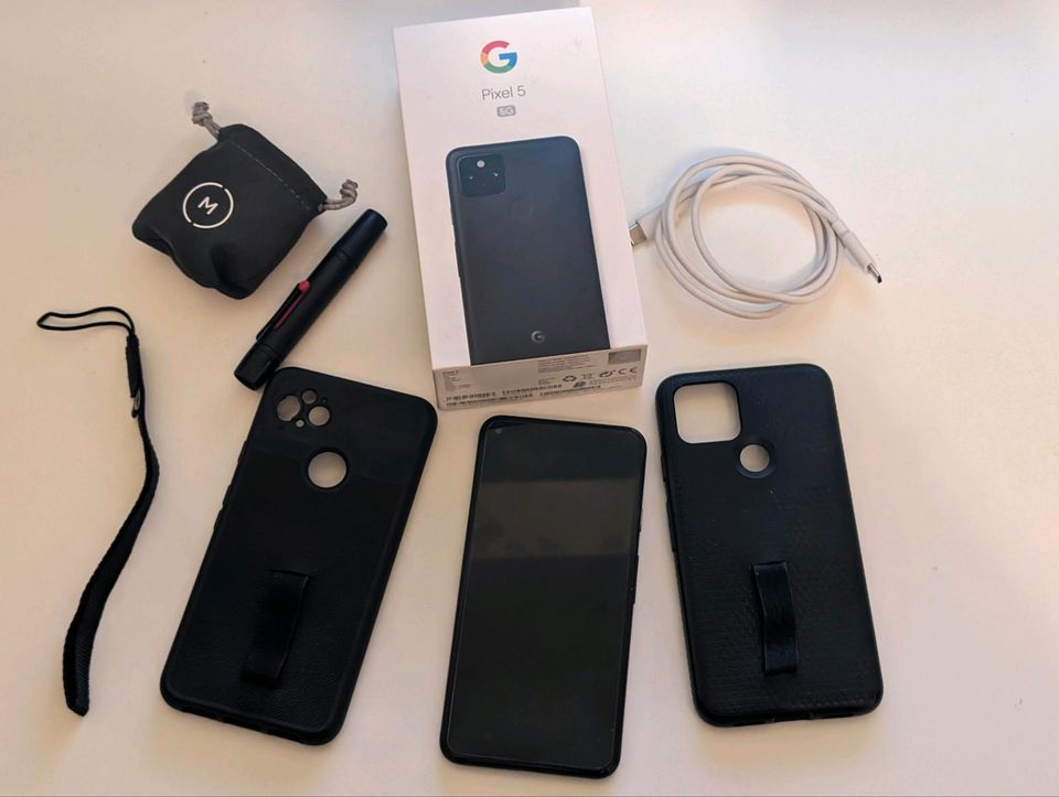 Google Pixel 5 mit Teleobjektiv & Zubehör in Hamburg