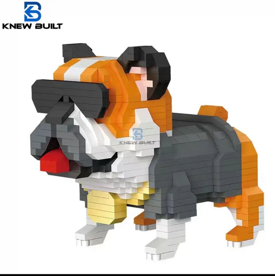 Bulldogge Mini Lego Bausteine neu in Geestland