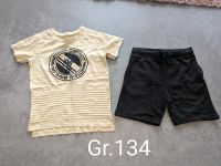 T-Shirt und Shorts für Jungs Gr.134 Baden-Württemberg - Erolzheim Vorschau