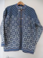 Strickjacke, Norweger, klassisch, unisex, Blau/Weiß, S München - Au-Haidhausen Vorschau