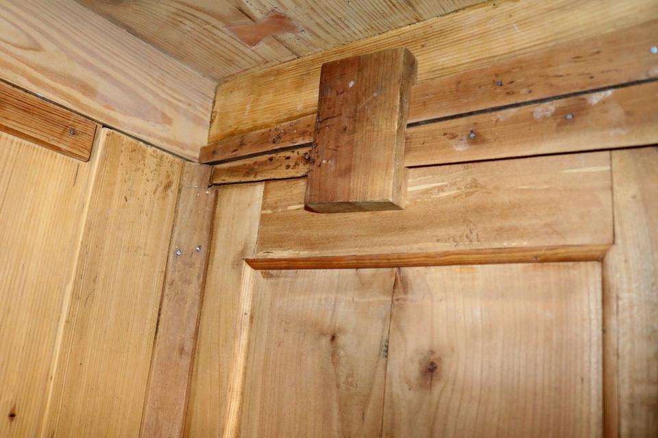 Toller antiker Kirschbaum Schrank Biedermeier um 1860  #12515 in Walldorf