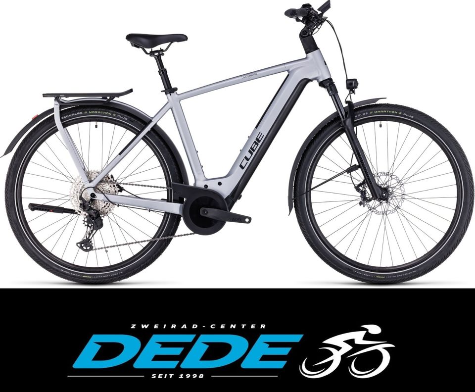 Cube Kathmandu Hybrid SLX 750 polarsilver'n'black 2023 in Lemgo