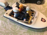 Playmobil Motorboot+Zugfahrz.+Trailer+Wasserskif, gebr. ohne OVP. Bayern - Rettenbach Vorschau