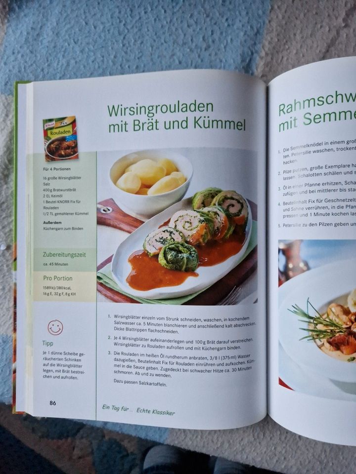 Kochbuch: KNORR Das Kochbuch - ein Tag mit Knorr-Fix in Borken