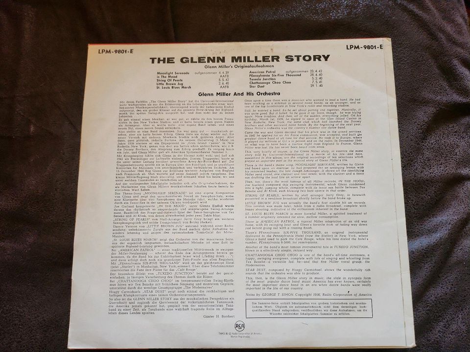 The Glenn Miller Story, LPM in Landshut