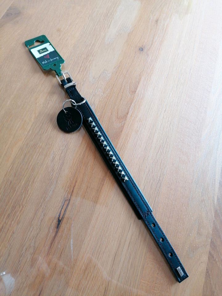 Halsband Hunter Larvik Leder 40 cm neu in Dresden