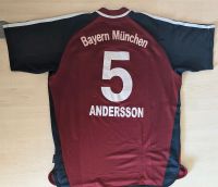 Trikot FC Bayern München 01/02 Nr. 5 Andersson Gr. 176/S Berlin - Mitte Vorschau