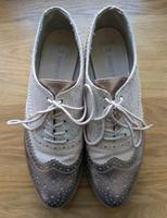 Schuhe Schnürer, roségold, Größe 40 Niedersachsen - Badbergen Vorschau