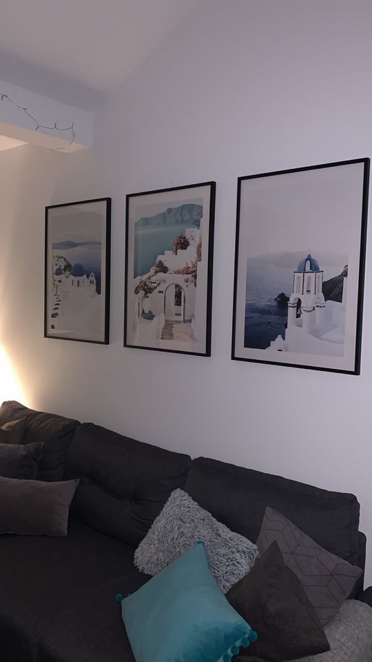 Poster Bilder Griechenland Santorini Meer Türkis 50x70cm 3 Stück in Dresden