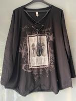 Tredy Sweaty Shirt Tunika Girls from Space Glitzer Nieten 48 50 4 Hessen - Freigericht Vorschau