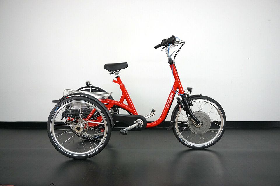 Van Raam Maxi Signalrot E-Bike Dreirad lieferbar HB in Bremen