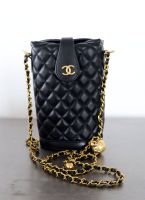 Chanel VIP Gift Makeup Crossbody Matelasse Handytasche Tasche Schwarz Gold Bayern - Haag in Oberbayern Vorschau