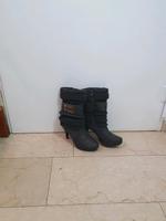 Stiefeletten grau / anthrazit Gr. 39 Bayern - Seefeld Vorschau