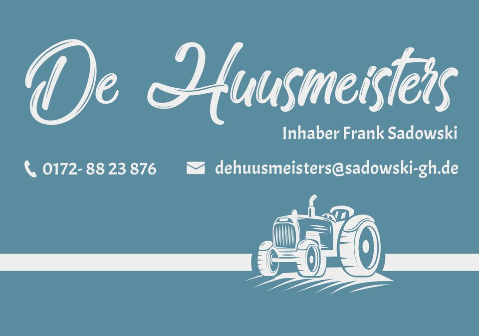 Hausmeisterservice / Haushaltsauflösungen / Pflege von Feriengrun in Zehna