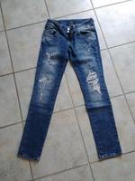 LTB Molly 27/30 blau used look vintage Jeans Damen skinny low Nordrhein-Westfalen - Lüdenscheid Vorschau
