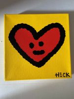 ED Heck " Heart" Unikat auf Leinwand mit Zertifikat - Farbe lt. B Kreis Ostholstein - Grömitz Vorschau