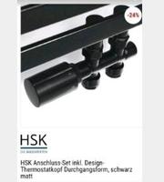HSK Kompaktventil Mittelanschluss Heizung schwarz matt, neu Beuel - Pützchen/Bechlinghoven Vorschau