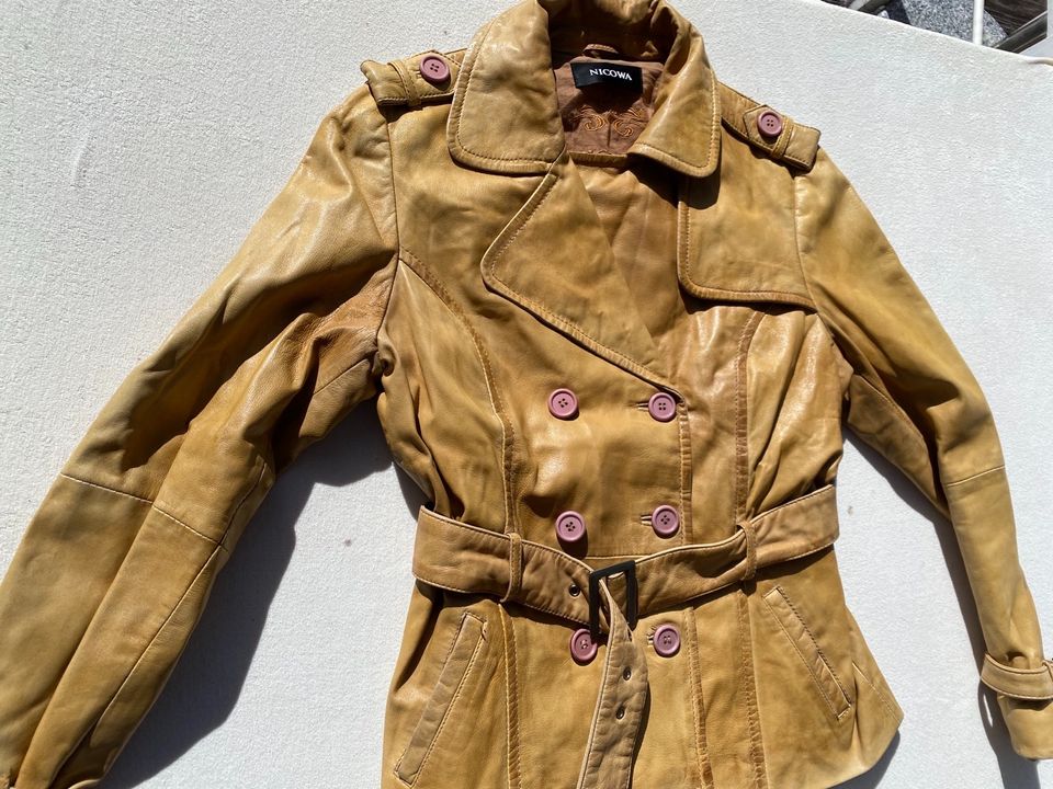 Nicowa Lederjacke gr 38-40 vintage in Inning am Ammersee