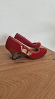 Dirndlschuhe rot, echtes Leder, neu, Gr. 38 Bayern - Stephansposching Vorschau