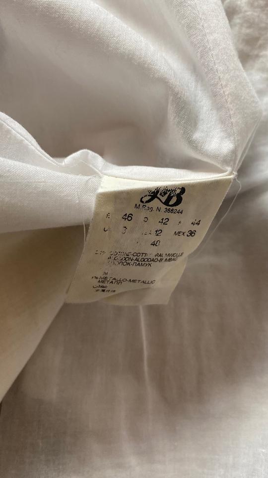 Sommerkleid weiß schwarz von Caractère Gr. 42 eher Gr. 40 in Ratingen