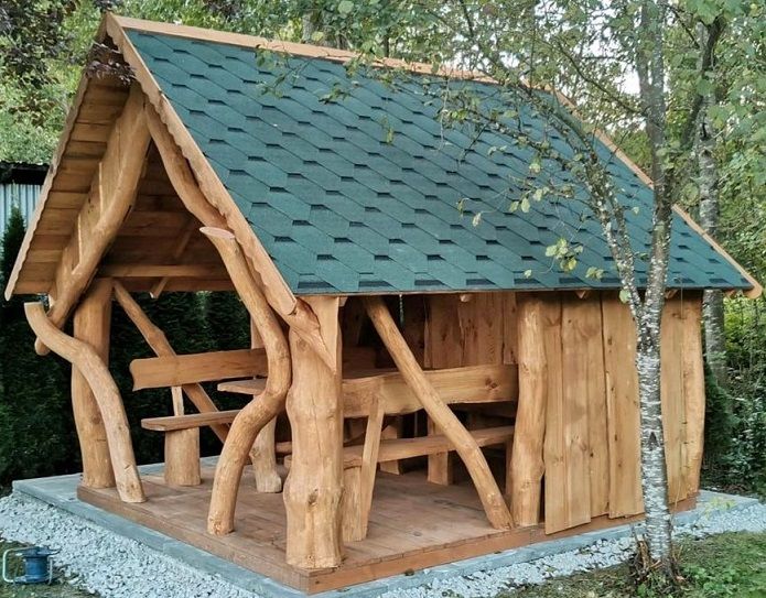 Gartenhütten - Baumstamm Pavillons. Urig und Einzigartig. in Achern