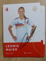 Leonie Maier - handsignierte Autogrammkarte - DFB - WM 2019 Saarland - Großrosseln Vorschau