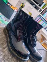 Dr Martens AirWair Schuhe Lack Gr 41 Baden-Württemberg - Süßen Vorschau