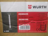 Ankernägel Würth 4,0x50mm Schussnägel Art Nr 0486 440 50 Baden-Württemberg - Ofterdingen Vorschau