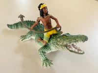 Schleich – 70444 Kenjok (mit Krokodil) (RAR) inkl. Versand Sachsen - Markkleeberg Vorschau