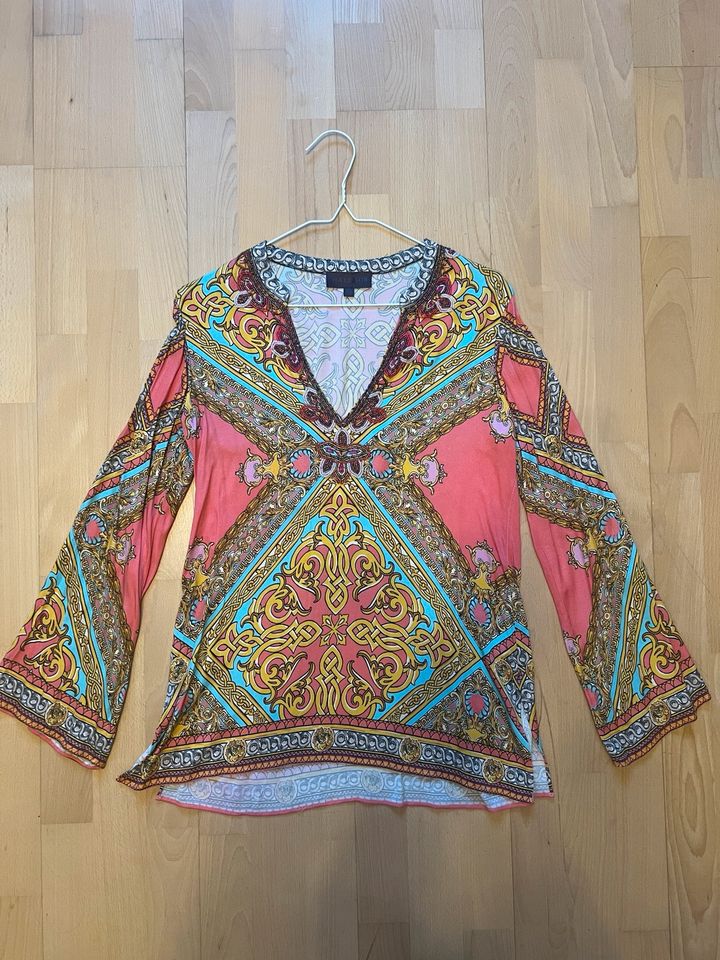 Hale Bob XS 34 Bluse Oberteil Shirt bunt Strand Muster in München