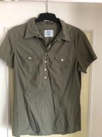Blusenshirt Shirt T-Shirt oliv H&M Bayern - Estenfeld Vorschau