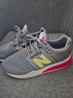 New Balance 247 grau/neon pink/gelb gr.38*sneakers*light Nordrhein-Westfalen - Altena Vorschau