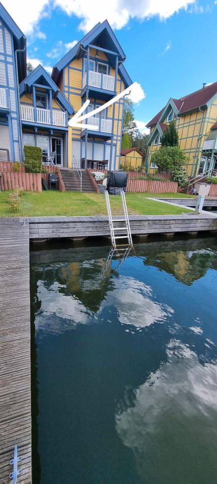 Haus im Hafendorf zur Dauermiete inklusive Schiffsanleger! in Rheinsberg