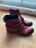 Rieker Stiefeletten rot 38 Bayern - Friedenfels Vorschau