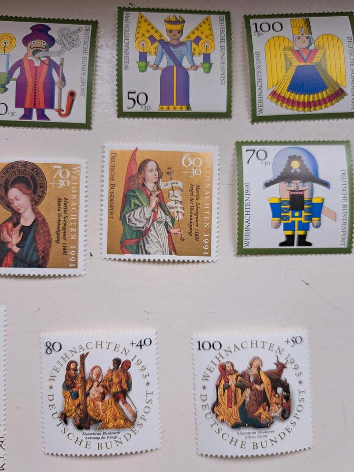 Set 14 Stk. Briefmarken Weihnachten neu Sammlung in Altenburg